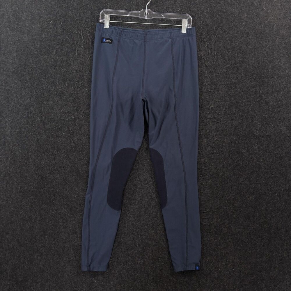 Irideon Riding Breeches Women's XL Blue Knee Patch Equestrian Leggings Pants